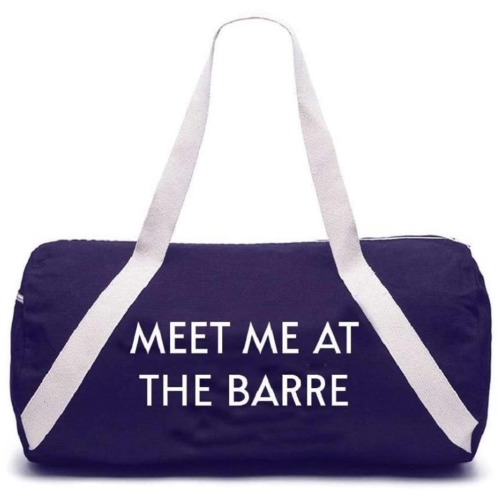 Private Party Denim Gym Bag